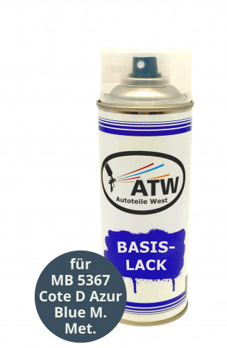 Autolack für MB 5367 Cote D Azur Blue Middle Metallic